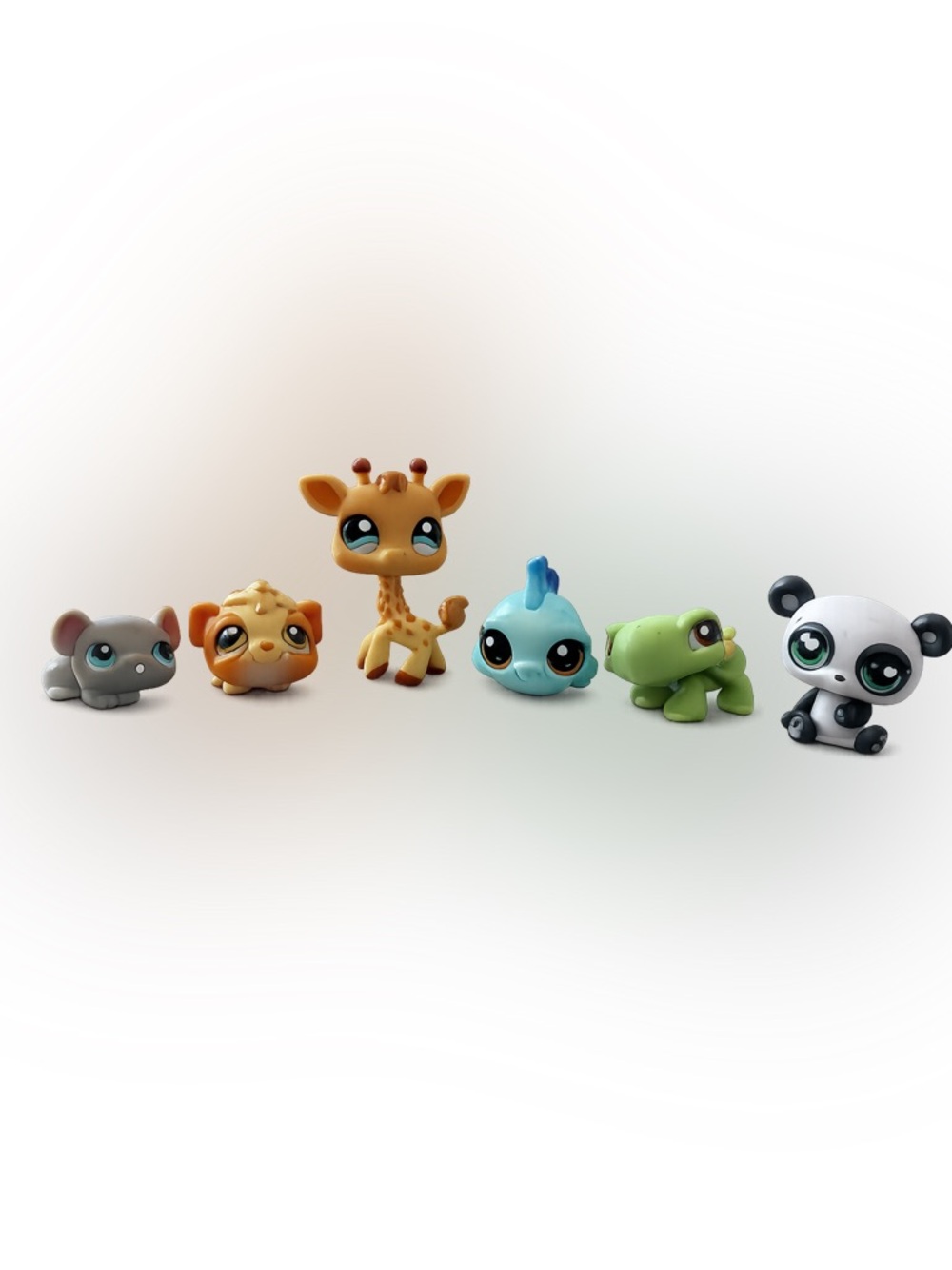 Littlest Pet Shop LPS Lot Panda Giraffe Cat Turtle Rare Cute Pets